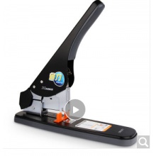 得力0485省力重型訂書機(黑)